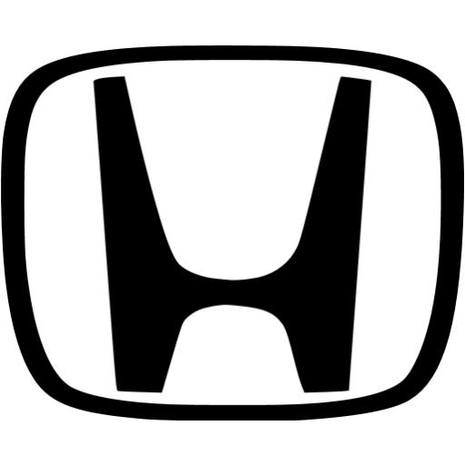 Black white honda emblem #1