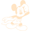 bisque mickey mouse 15 icon