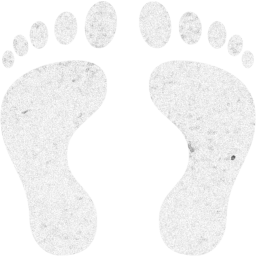 human footprints icon