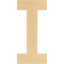 letter i