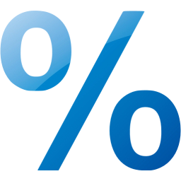 percentage 2 icon
