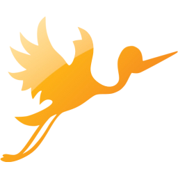 flying stork icon