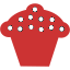 persian red cupcake 4 icon