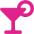 Barbie pink cocktail 2 icon - Free barbie pink cocktail icons