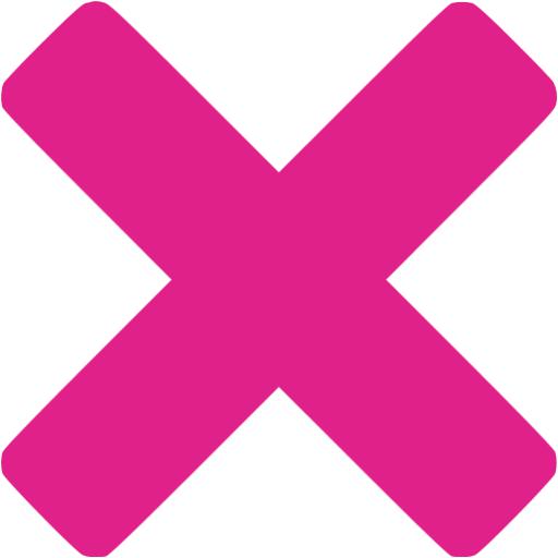 Barbie pink delete 2 icon - Free barbie pink delete icons
