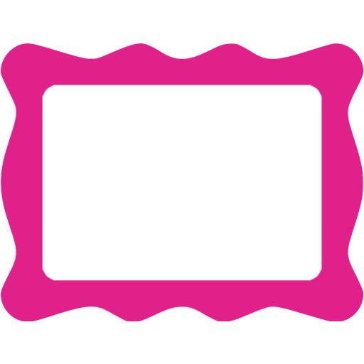 Barbie pink frame icon - Free barbie pink frame icons