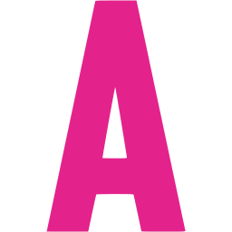 Barbie pink letter a icon - Free barbie pink letter icons