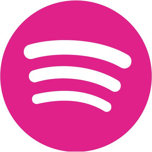 Barbie pink spotify icon - Free barbie pink site logo icons