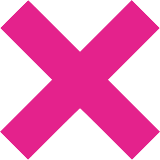 Barbie pink x mark icon - Free barbie pink x mark icons
