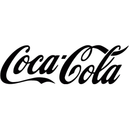 Black coca cola icon - Free black site logo icons