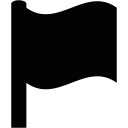 Black flag icon - Free black flag icons