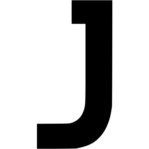Black letter j icon - Free black letter icons