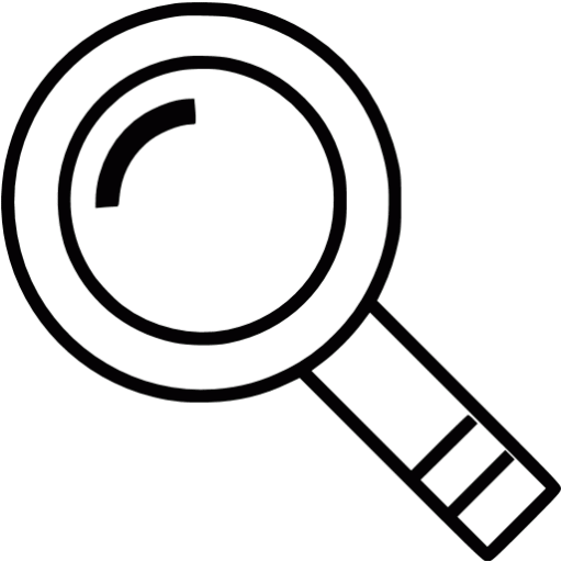 Black Magnifying Glass