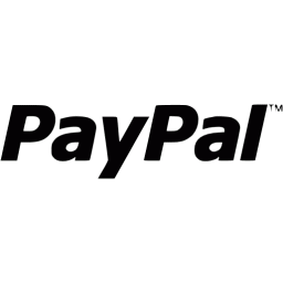 Black paypal 3 icon - Free black site logo icons