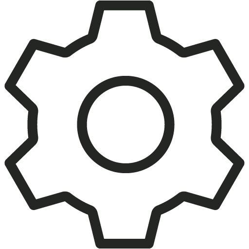Black Settings 23 Icon Free Black Settings Icons