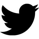 Black twitter icon - Free black social icons