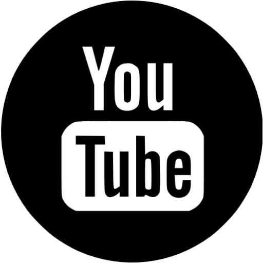 Black Youtube 4 Icon Free Black Site Logo Icons