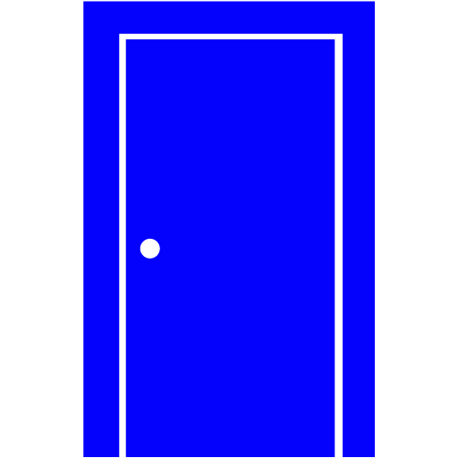 Blue Door 2 Icon Free Blue Door Icons