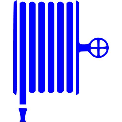 Blue sales fire hose
