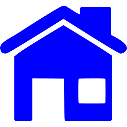 home icon blue background