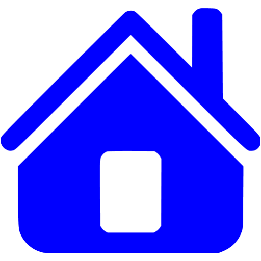 home icon blue background