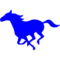 Blue Pony png images