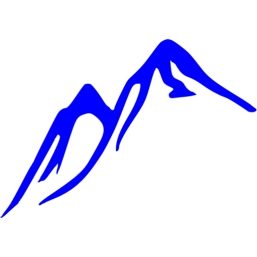 Blue mountain 2 icon - Free blue mountain icons