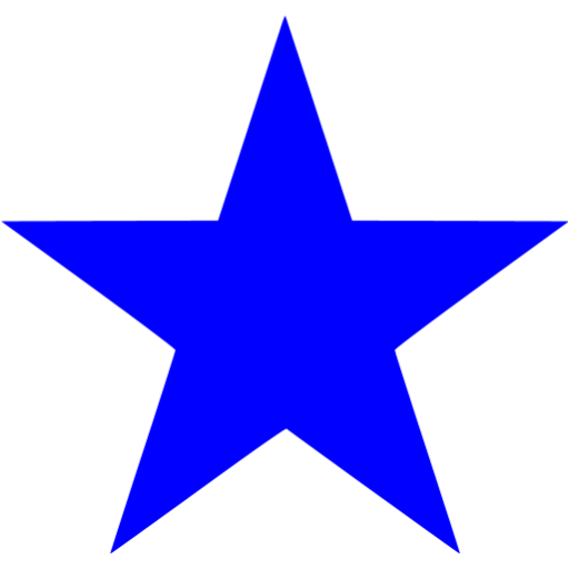 Blue Star Icon Free Blue Star Icons