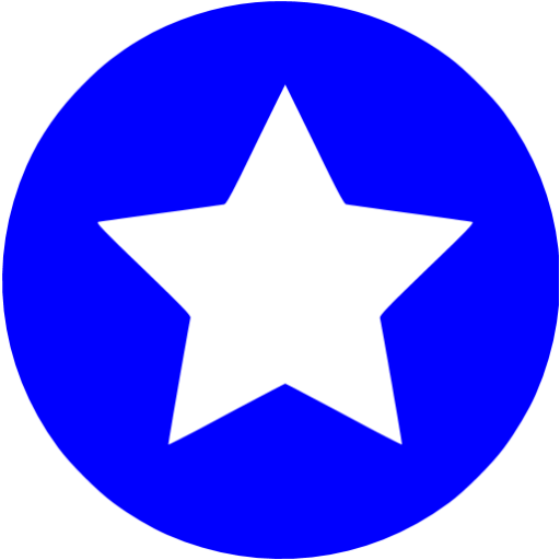 blue star icon png