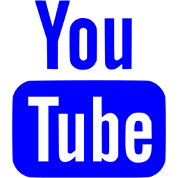 Blue Youtube Icon Free Blue Site Logo Icons