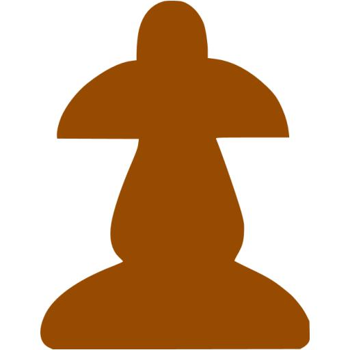 Brown chess 23 icon - Free brown chess icons