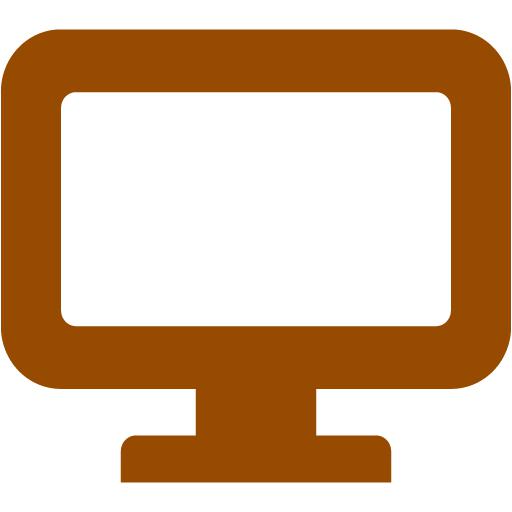 Brown desktop icon - Free brown desktop icons