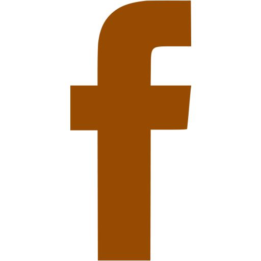 Brown Facebook Icon Free Brown Social Icons