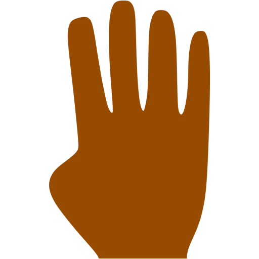 Brown Hand Clip Art At Clker.com - Vector Clip Art Online, Royalty Free 473
