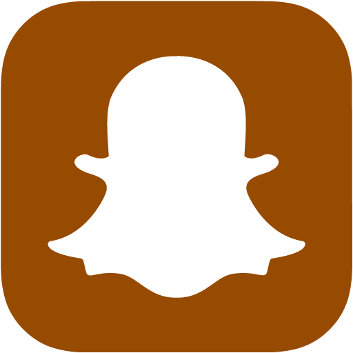 Brown Snapchat Icon Free Brown Social Icons
