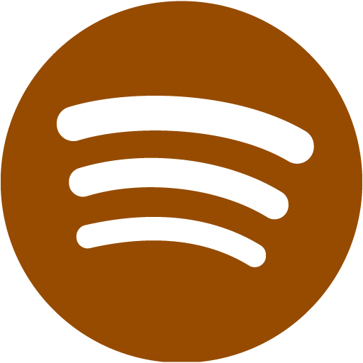 Brown spotify icon - Free brown site logo icons