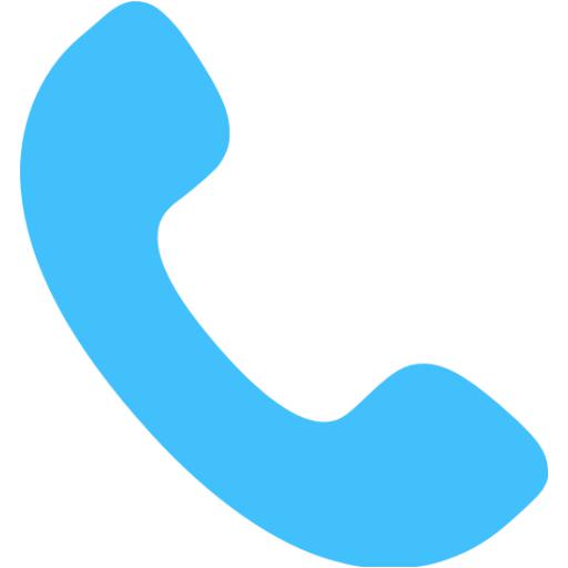 blue phone icon blue phone icon