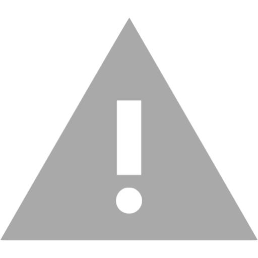 Dark gray warning 5 icon - Free dark gray warning icons