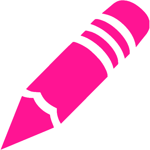 Deep pink crayon icon - Free deep pink crayon icons