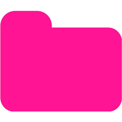 Deep pink folder 7 icon - Free deep pink folder icons