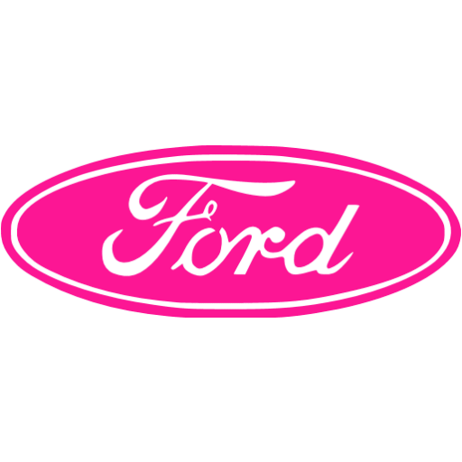 Deep pink ford icon - Free deep pink car logo icons