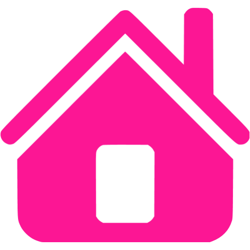 Deep pink home icon - Free deep pink home icons