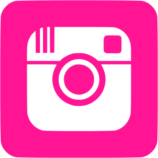 Deep pink instagram 3 icon - Free deep pink social icons