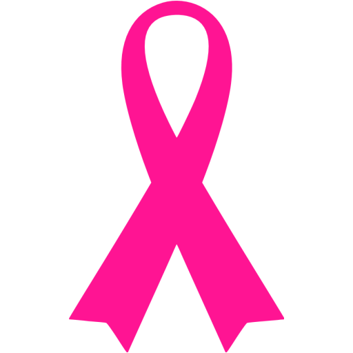 Deep pink ribbon 5 icon - Free deep pink ribbon icons