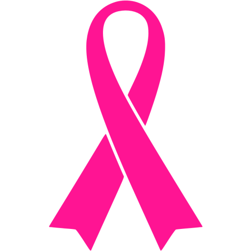 Deep pink ribbon 6 icon - Free deep pink ribbon icons