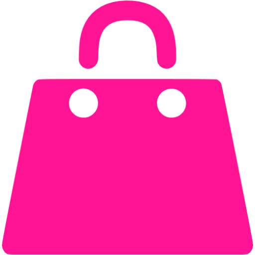 Deep pink shopping bag icon - Free deep pink shopping bag icons