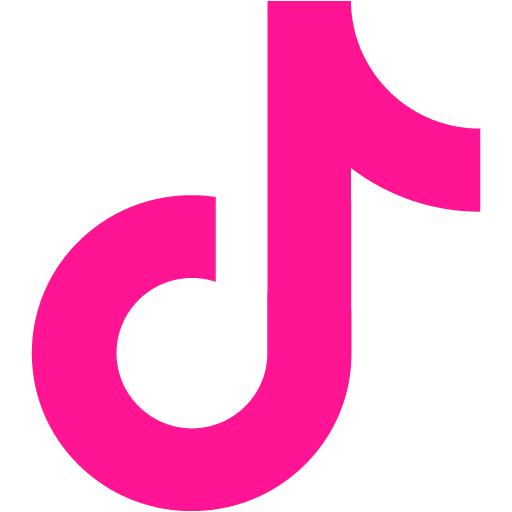 Deep pink tiktok icon - Free deep pink social icons