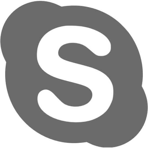 skype logo gray skype logo gray