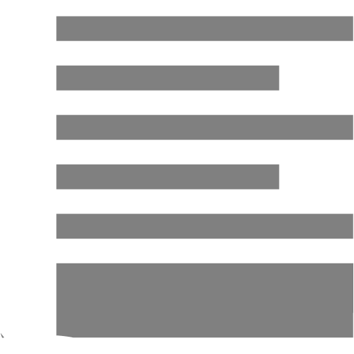 Gray align bottom 2 icon - Free gray align icons