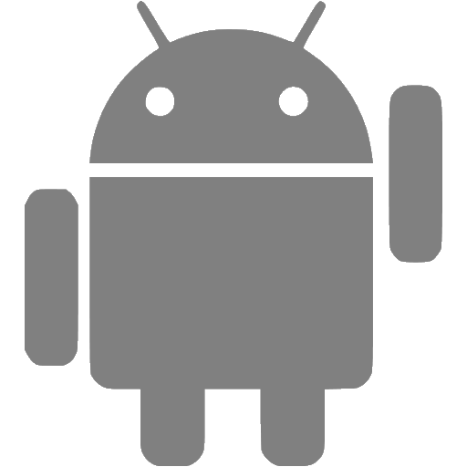 Gray Android 2 Icon Free Gray Android Icons